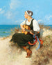 auf dem Strand der Ostsee - Hermann Seeger — Ansicht des Kunstwerks
