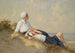Mutter und Tochter am Strand - Hermann Seeger — Ansicht des Kunstwerks