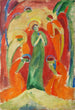 Sainte verehrt von Engeln - Hermann Stenner — Ansicht des Kunstwerks