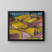 Landschaftsbild Eifel - Hermann Stenner — gerahmtes Bild an der Wand