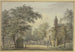 Blick entlang der Utrecht-Tür in Richtung Hoogensluys bis nach Amsterdam - Hermanus Petrus Schouten — Ansicht des Kunstwerks
