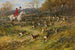 Ausgang aus dem Versteck - Heywood Hardy — Ansicht des Kunstwerks