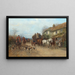 auf der Straße - Heywood Hardy — gerahmtes Bild an der Wand
