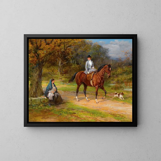 Heywood Hardy - Poverty And Privilege.webp