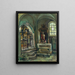 in der Kathedrale von Frauenchiemsee - Hiasl Maier-Erding — gerahmtes Bild an der Wand