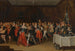 Szene eines Interieurs mit eleganten Figuren bei einer Hochzeit - Hieronymus Francken II — Ansicht des Kunstwerks