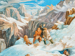 Hieronymus Hess - Scene on St Gotthard.webp