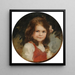Hilde - Friedrich August von Kaulbach — gerahmtes Bild an der Wand
