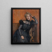 Sigrid Lindberg violoniste - Hildegard Thorell — gerahmtes Bild an der Wand