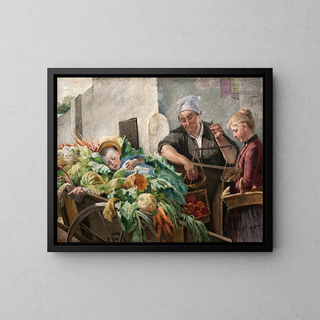 Hildegard Thorell - Woman Vegetable Vendor in France.webp