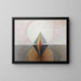 Gruppe IXSUW Nr. 12 Der Schwan Nr. 12 - Hilma af Klint — gerahmtes Bild an der Wand
