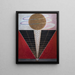 Gruppe X Nr. 2 Retabel - Hilma af Klint — gerahmtes Bild an der Wand
