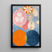 Die zehn größten Nr. 2 Kindheit - Hilma af Klint — gerahmtes Bild an der Wand