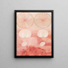 Die zehn größten Nr. 9 des Alters - Hilma af Klint — gerahmtes Bild an der Wand