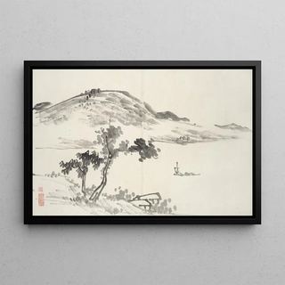 Hine Taizan - Album of Fifteen Ink Paintings Pl05.webp
