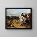 Napoléon à Wagram - Hippolyte Bellangé — gerahmtes Bild an der Wand