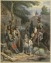 Der Biwak - Hippolyte Bellangé — Ansicht des Kunstwerks