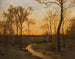 Sonnenuntergang - Hippolyte Camille Delpy — Ansicht des Kunstwerks