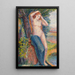 Badende beim Frisieren - Hippolyte Petitjean — gerahmtes Bild an der Wand