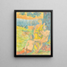 Pan IV Arcadie - Hippolyte Petitjean — gerahmtes Bild an der Wand