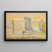 Landschaft - Hippolyte Petitjean — gerahmtes Bild an der Wand