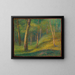 Unterholz - Hippolyte Petitjean — gerahmtes Bild an der Wand