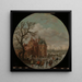 Winter-Gemälde - Jan van Goyen — gerahmtes Bild an der Wand
