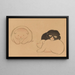 Korin gafu Pl08 - Hochu Nakamura — gerahmtes Bild an der Wand