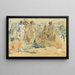 Der Urteil des Paris - Holger Roed — gerahmtes Bild an der Wand