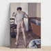Reproduktion des Gemäldes Mann im Bad - Gustave Caillebotte