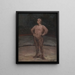 Der Kämpfer - Honoré Daumier — gerahmtes Bild an der Wand
