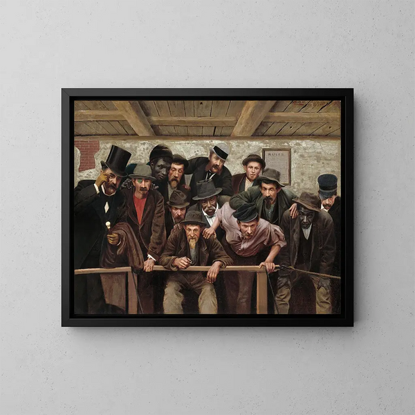 Annäherung an das Problem im Cockpit - Horace Bonham — gerahmtes Bild an der Wand