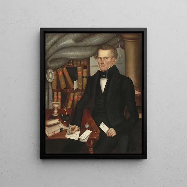 Anwalt des Vermont - Horace Bundy — gerahmtes Bild an der Wand