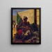 Un Bashi-Bazouk - Horace Vernet — gerahmtes Bild an der Wand