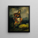 Allan Maulay - Horace Vernet — gerahmtes Bild an der Wand