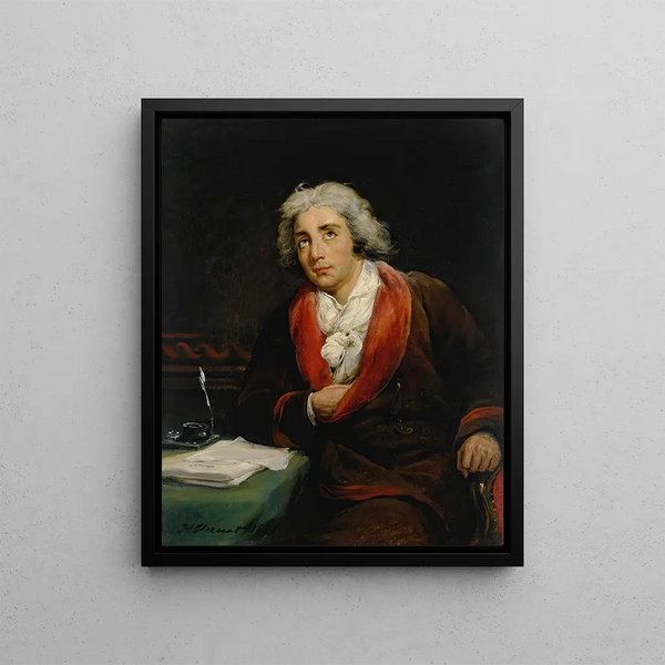 Portrait des Dichters André Chénier 1762 1794 - Horace Vernet — gerahmtes Bild an der Wand