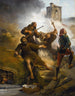 Der Sitz von Saragossa - Horace Vernet — Ansicht des Kunstwerks