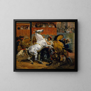 Horace Vernet - The Start of the Race of the Riderless Horses.webp