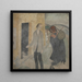 Hospitalité für Ausländer - Gustave Van de Woestijne — gerahmtes Bild an der Wand
