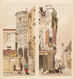 Hôtel de la Trémouille rue des Bourdonnais und Alte Straße des Tempels in Paris - Thomas Shotter Boys — Ansicht des Kunstwerks