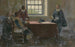 Même Sir William Berkeley, der gefürchtete Reiter-Gouverneur, sah, dass er nachgeben musste - Howard Pyle — Ansicht des Kunstwerks