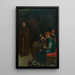 Der Herzog von Gloucester schickt Edward Maudelain Les Satrapes - Howard Pyle — gerahmtes Bild an der Wand
