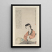 Eine unsterbliche Dame - Huang Shanshou — gerahmtes Bild an der Wand