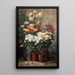 Chrysanthèmes - Hubert Bellis — gerahmtes Bild an der Wand