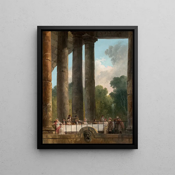 Hubert Robert - A Banquet in the Ruins of a Temple.webp