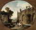 L'Abreuvoir - Hubert Robert — Ansicht des Kunstwerks