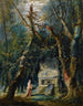 La Promenade solitaire - Hubert Robert — Ansicht des Kunstwerks