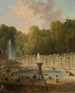 Lavandières dans un parc - Hubert Robert — Ansicht des Kunstwerks