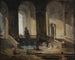 Lavandières in einer römischen Architektur - Hubert Robert — Ansicht des Kunstwerks