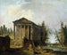 Le temple antique - Hubert Robert — Ansicht des Kunstwerks